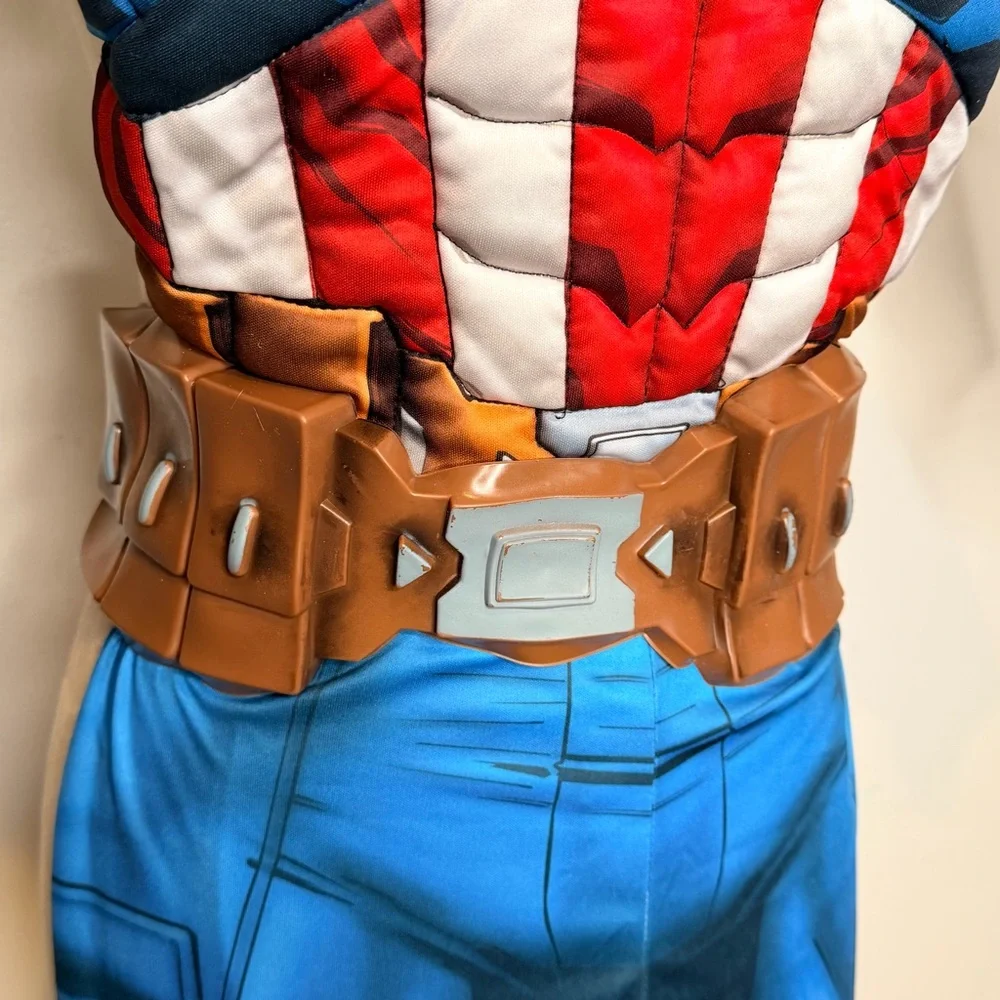 Rubies Marvel Avengers Deluxe Captain America Size Small - Picture 5 of 10